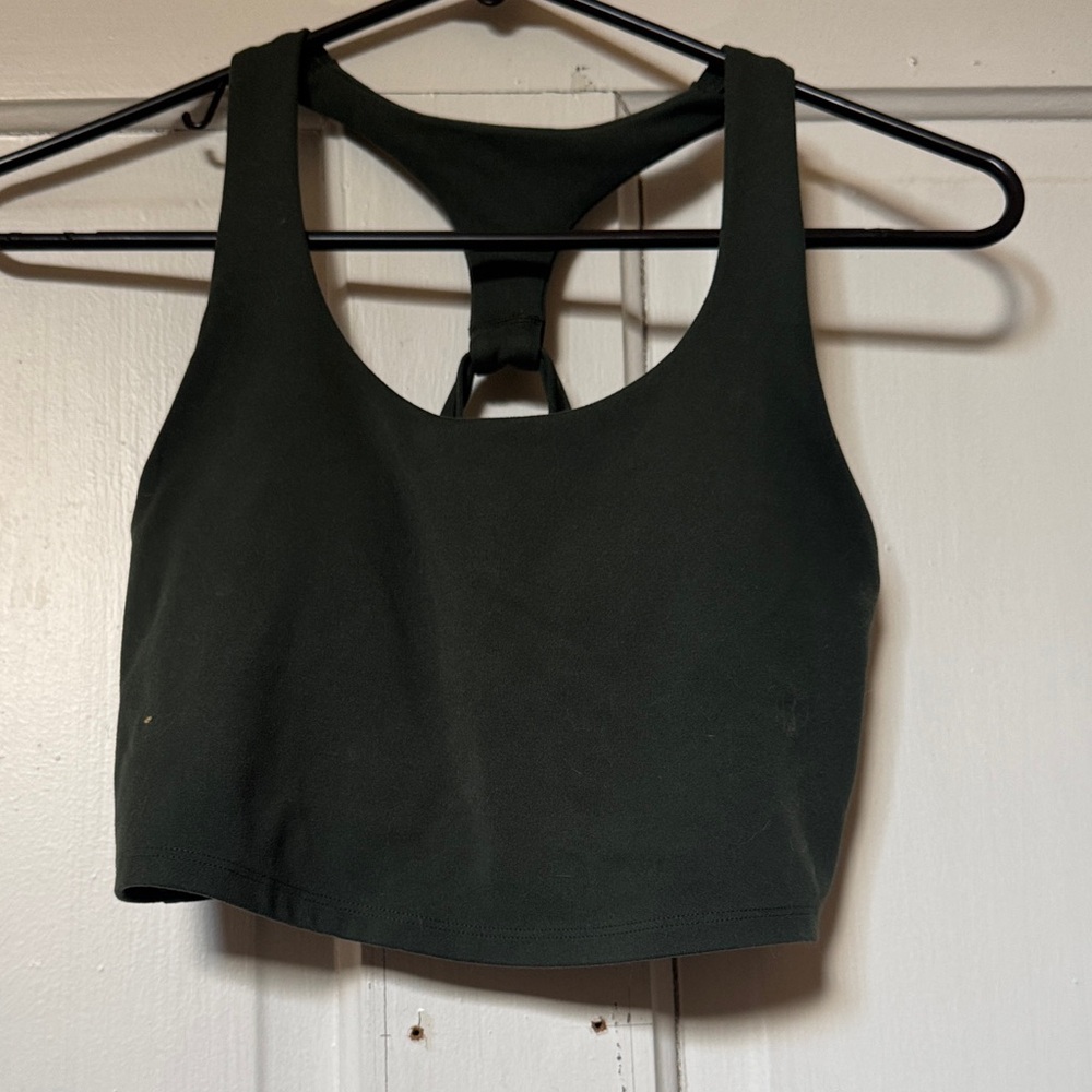 Gilly Hicks Dark Green Tank Top
